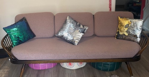 Vintage ercol daybed dark - vintage,