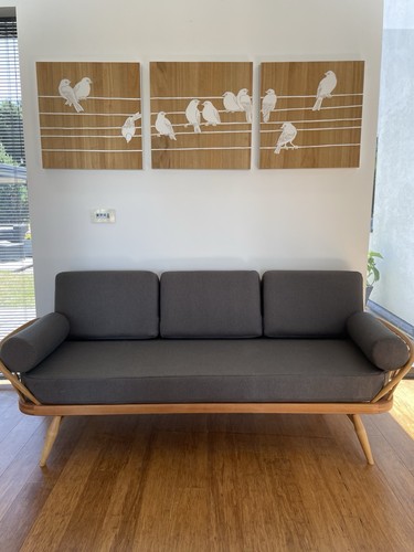Restored vintage ercol daybed - vintage,