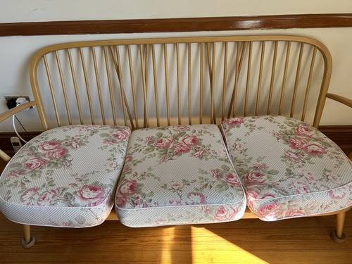 Ercol beech seater - 3-seater, day