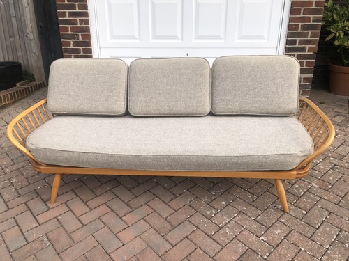 Mid century blue label ercol - mid,